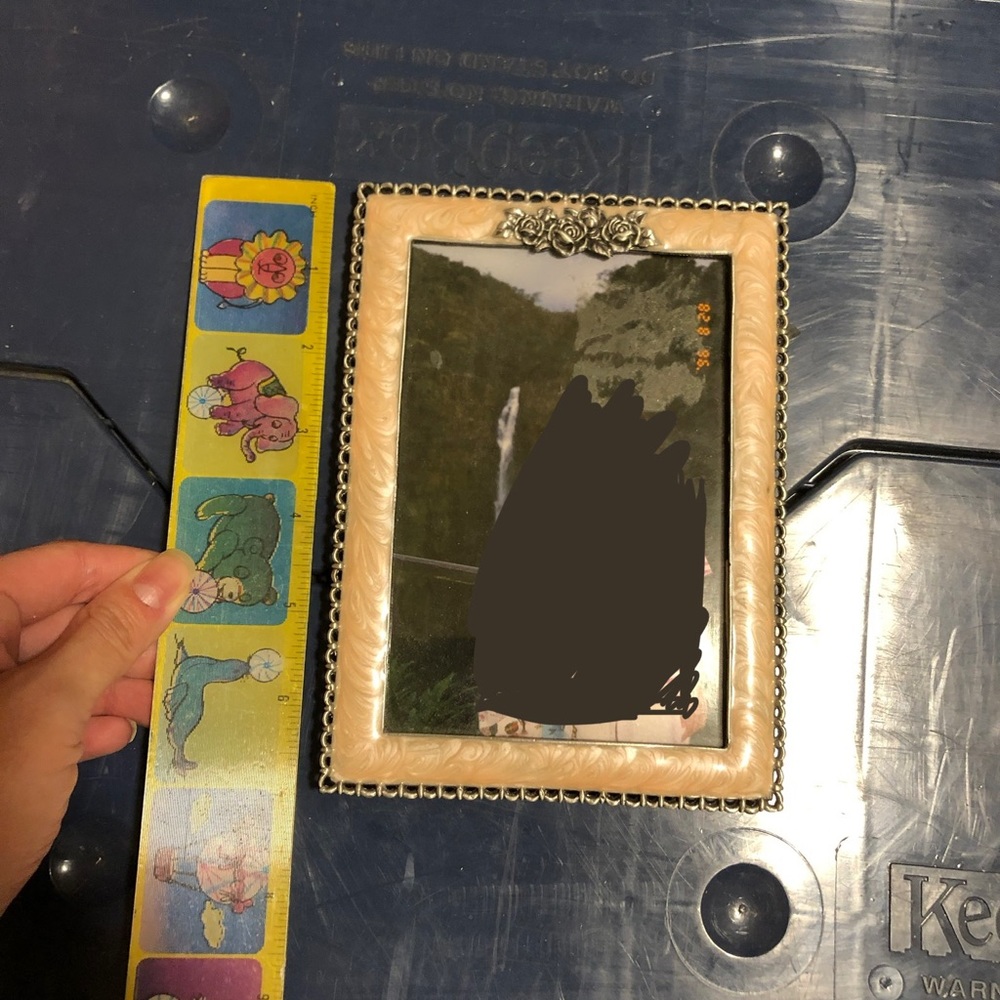 Pink picture frame 4x6 photo frame